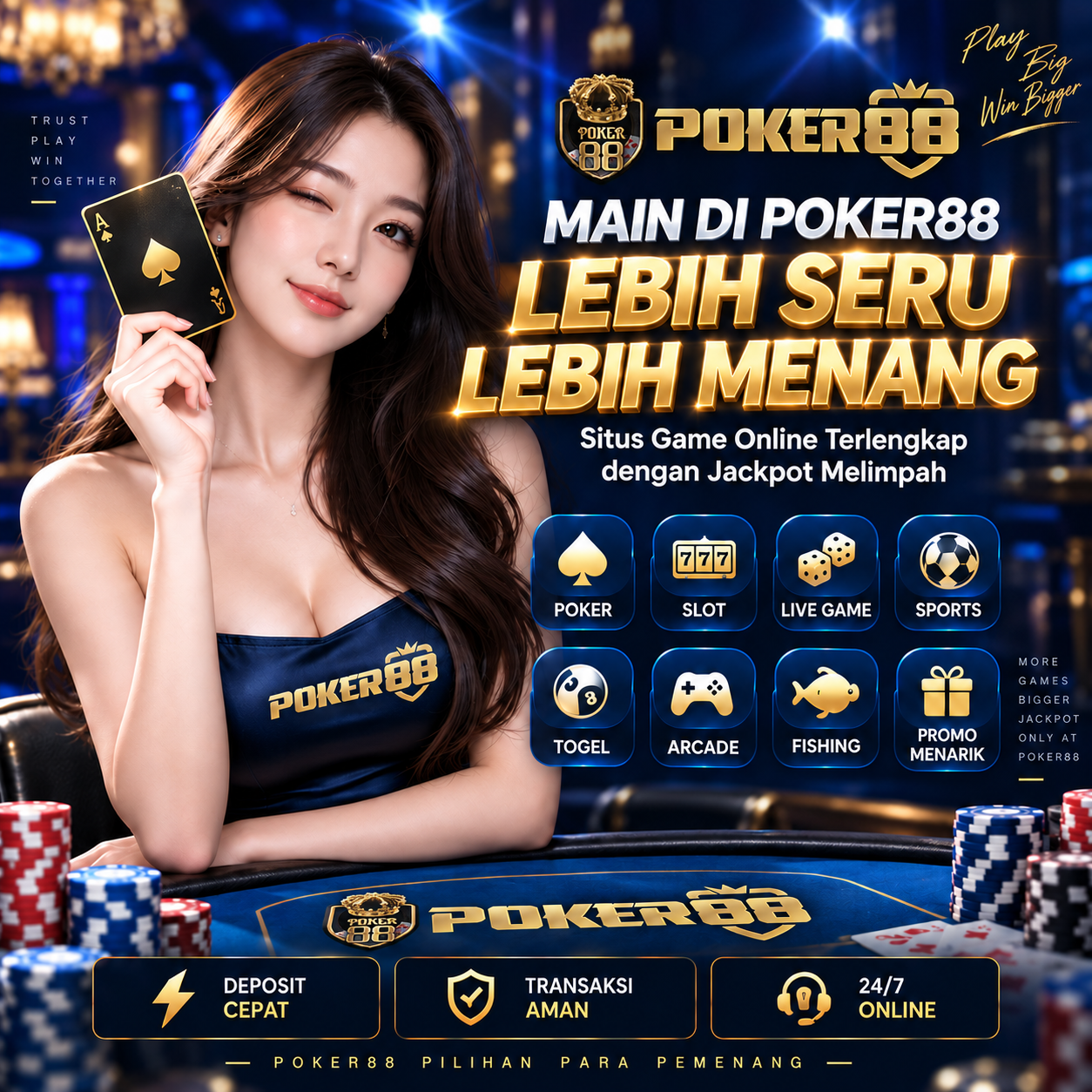 Banner POKER88 2